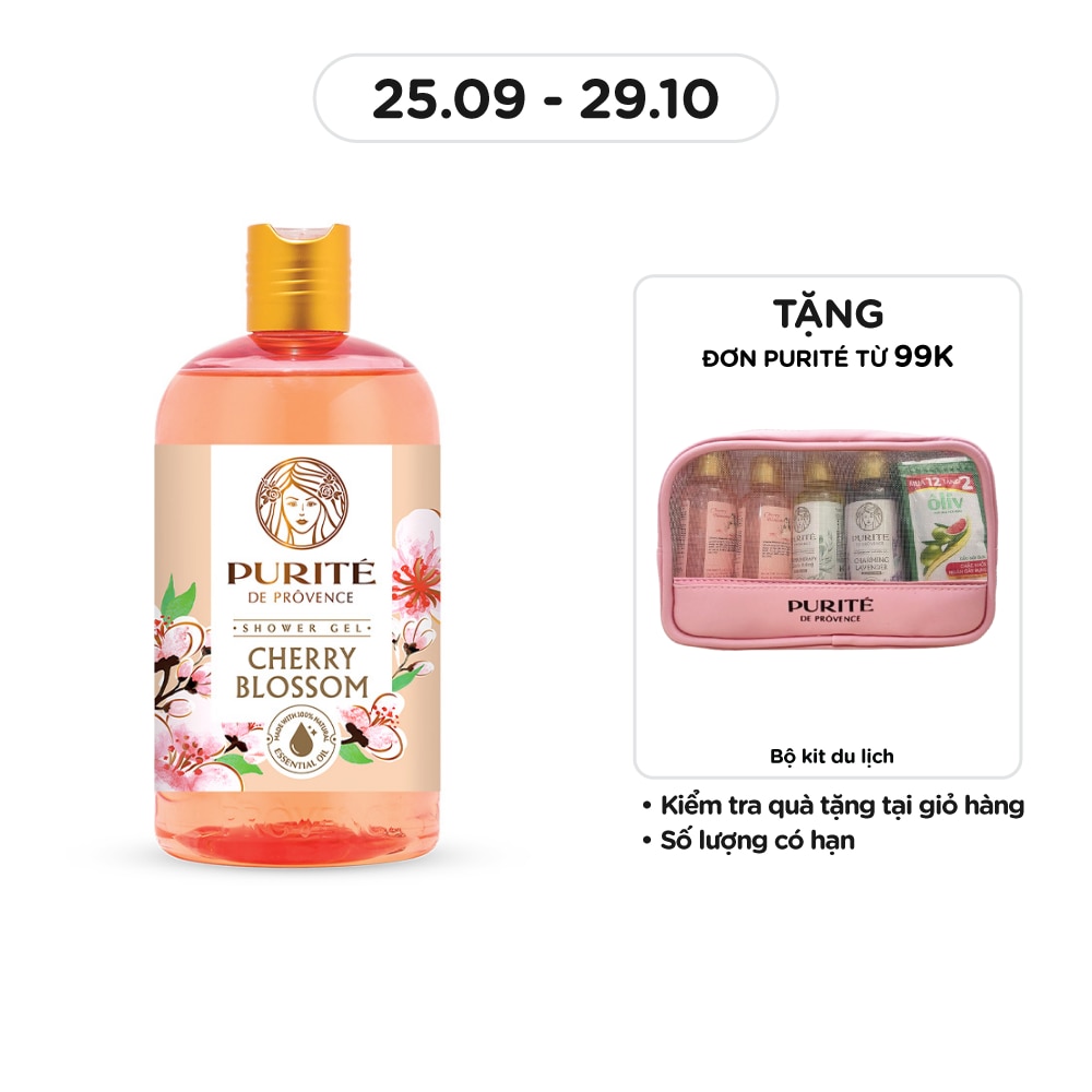 Sữa Tắm Purite Hoa Anh Đào 500ml
