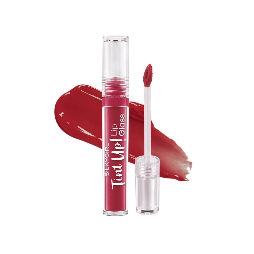 Son Bóng Silkygirl Tint Up! Lip Glass 3g .#03 Berry Hồng Đỏ