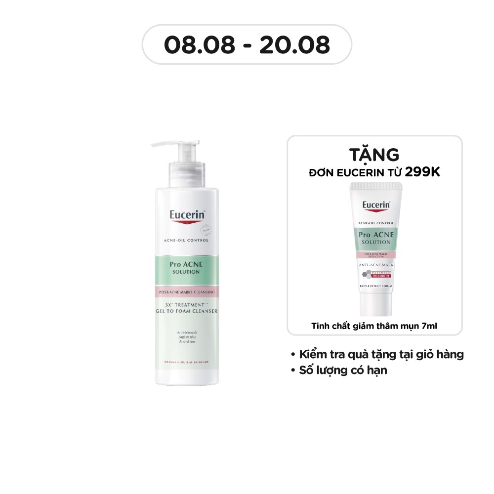ProAcne Solution 3X Treatment ++ Gel To Foam Cleanser 400ml