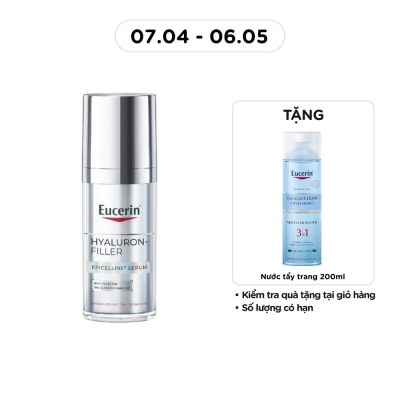 EUCERIN - Tinh Chất Eucerin Giúp Giảm Dấu Hiệu Lão Hóa Hyaluron-Filler Epicelline Serum 30ml