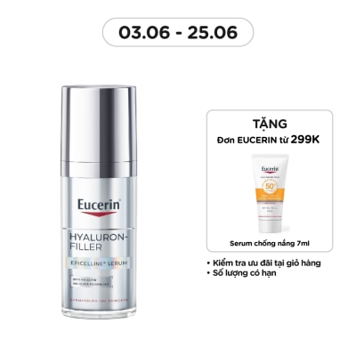 EUCERIN Tinh Chất Eucerin Giúp Giảm Dấu Hiệu Lão Hóa Hyaluron-Filler Epicelline Serum 30ml