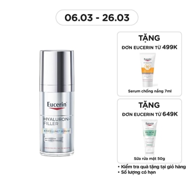 EUCERIN Tinh Chất Eucerin Giúp Giảm Dấu Hiệu Lão Hóa Hyaluron-Filler Epicelline Serum 30ml