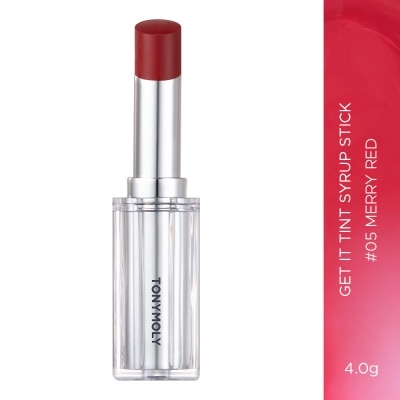 TONYMOLY Tonymoly Get It Tint Syrup Stick 4g .#05 Merry Red