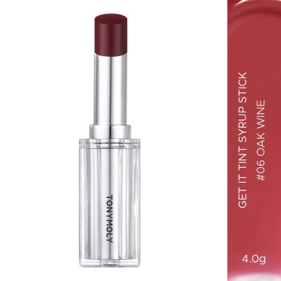 TONYMOLY Son Dưỡng Có Màu Tonymoly Get It Tint Syrup Stick 4g .#06 Oak Wine