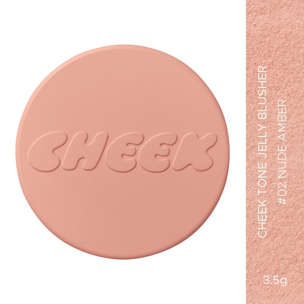 Cheek Tone Jelly Blusher 3.5g .#02 Nude Amber
