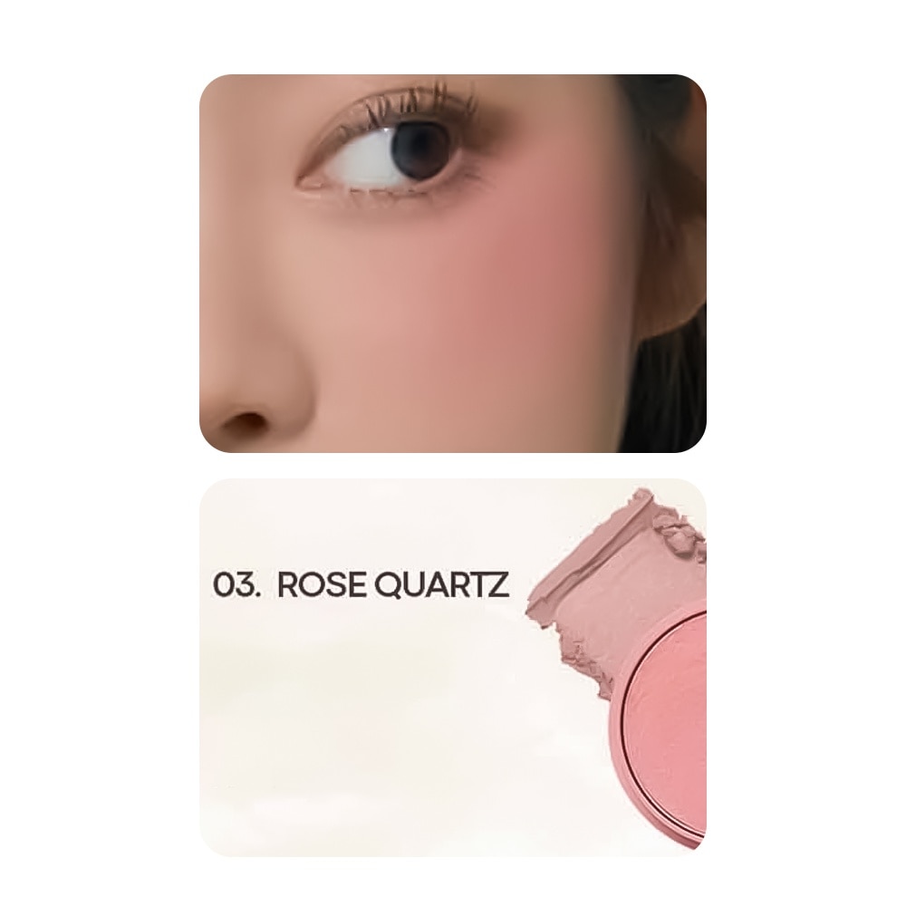 Phấn Má Hồng Tonymoly Cheek Tone Jelly Blusher 3.5g .#03 Rose Quartz