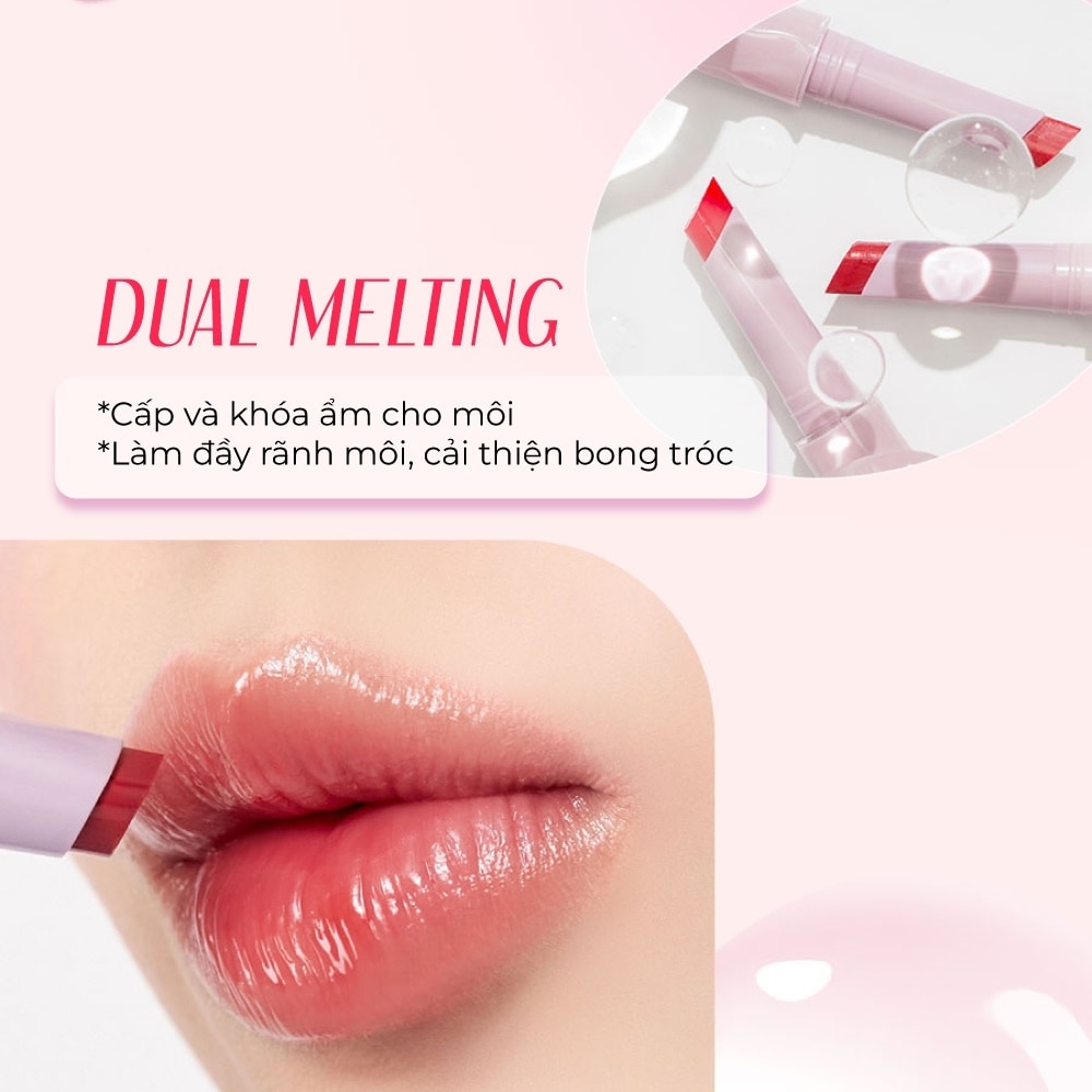 Son Dưỡng Có Màu Kirsh Blending Sugar Toffee Lip Pencil 1.3g .#01 Fig Toffee