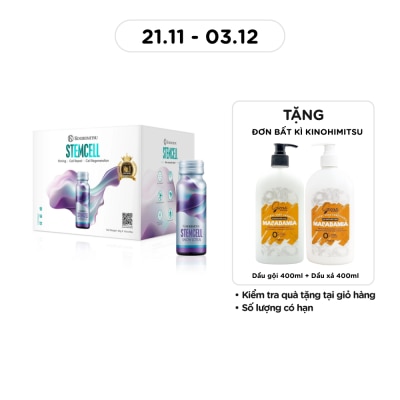 KINOHIMITSU Thực Phẩm Bổ Sung Nước Uống Kinohimitsu Trẻ Hoá, Tái Tạo Da Từ Tế Bào Gốc Stemcell 50gx10pcs