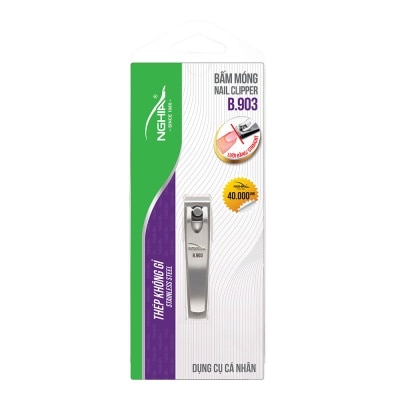 KỀM NGHĨA Kem Nghia Small Steel Nail Clippers B.903 1pcs