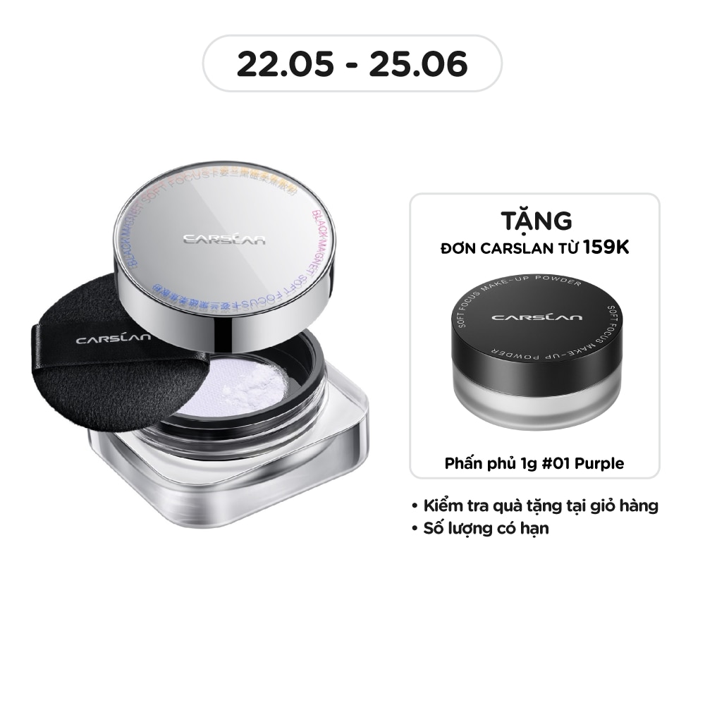 Phấn Phủ Dạng Bột Carslan Soft Focus Make-Up Powder 8g .#02 Blue Purple