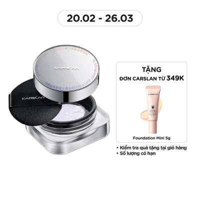 CARSLAN Soft Focus Make-Up Powder 8g .#02 Blue Purple