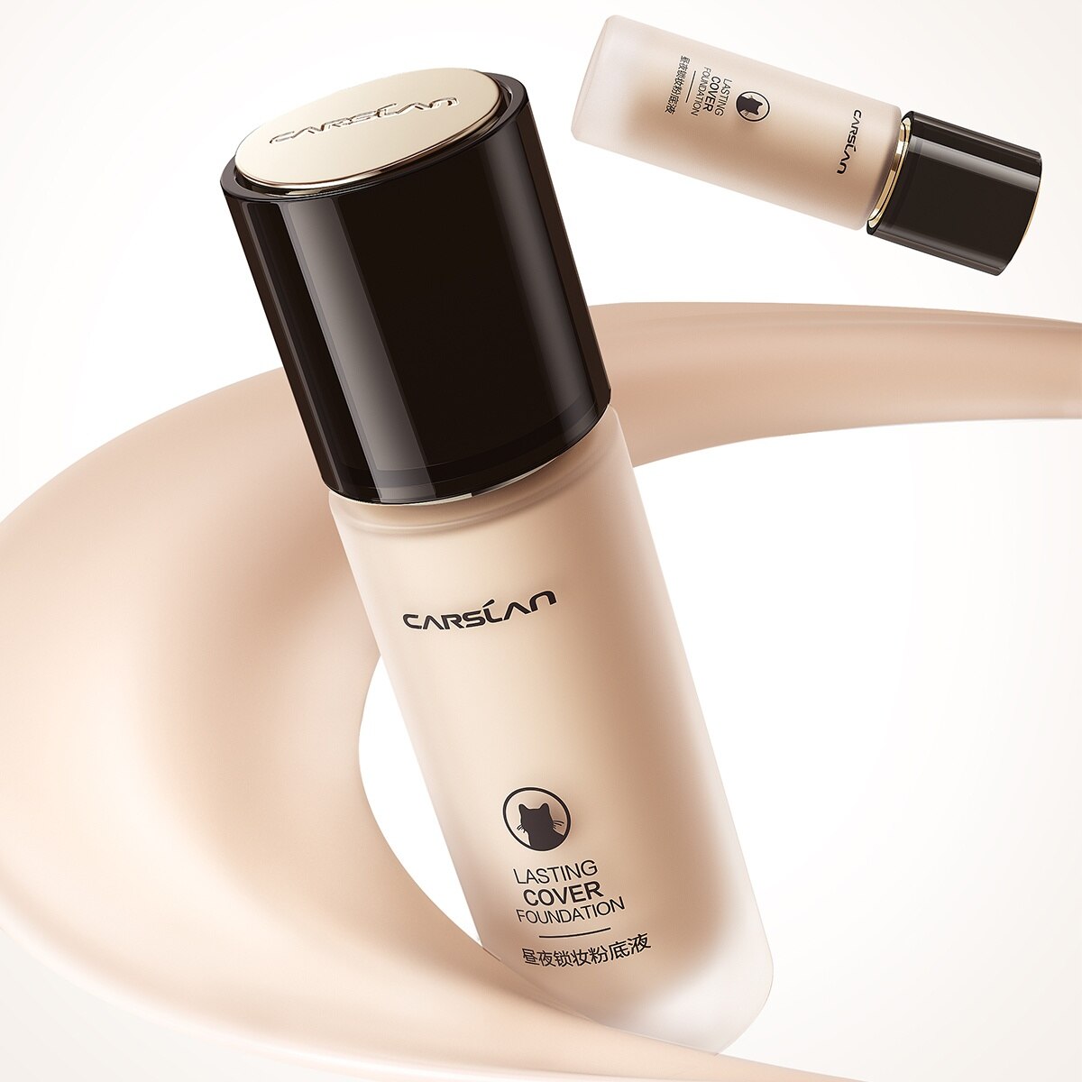 Buy CARSLAN, Lasting Cover Foundation 30g #P02 with Special