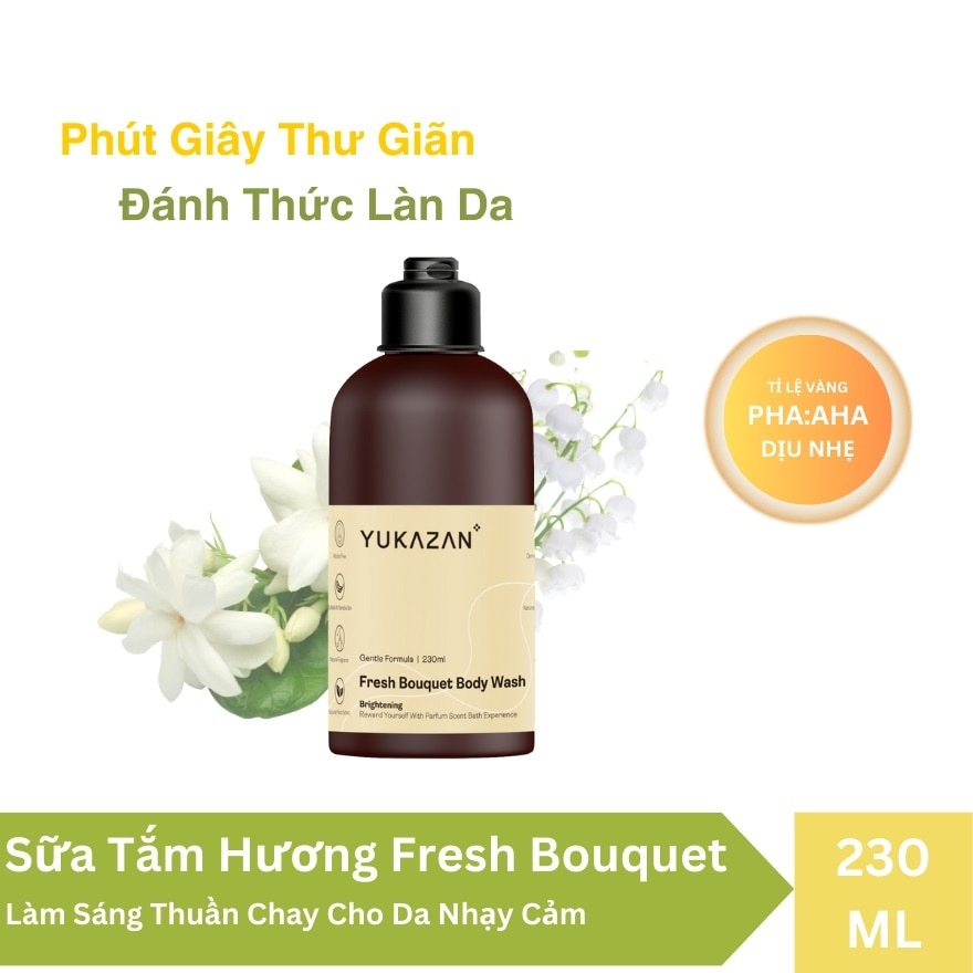 Sữa Tắm Yukazan Fresh Bouquet Body Wash 1000ml