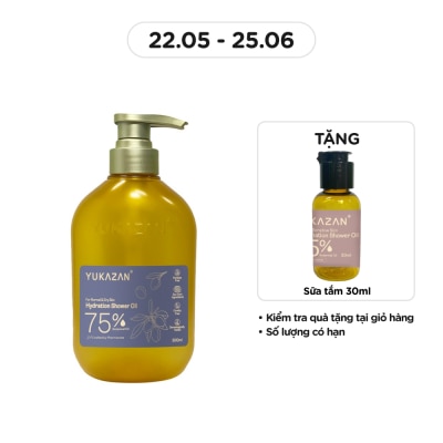 YUKAZAN Hydration Shower Oil 75% 500ml