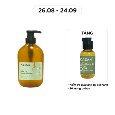 YUKAZAN Relax Zen Essential Oil Body Wash 500ml