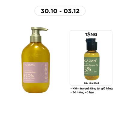 YUKAZAN Dầu Tắm Yukazan Rejuvenation Shower Oil 95% 300ml