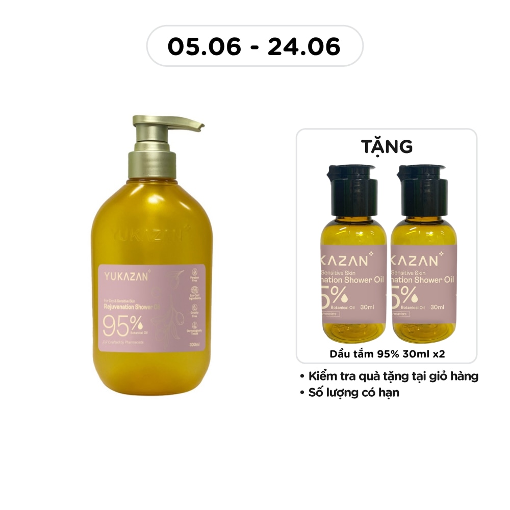 Rejuvenation Shower Oil 95% 300ml