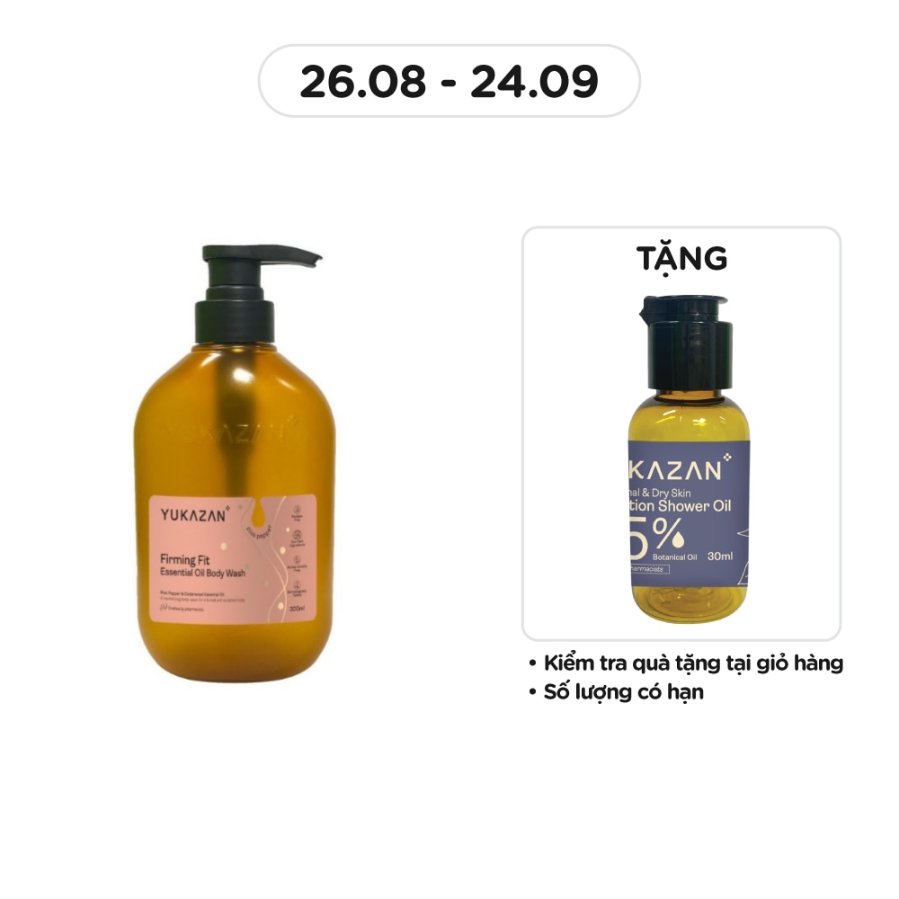 Dầu Tắm Yukazan Firming Fit Essential Oil Body Wash 300ml