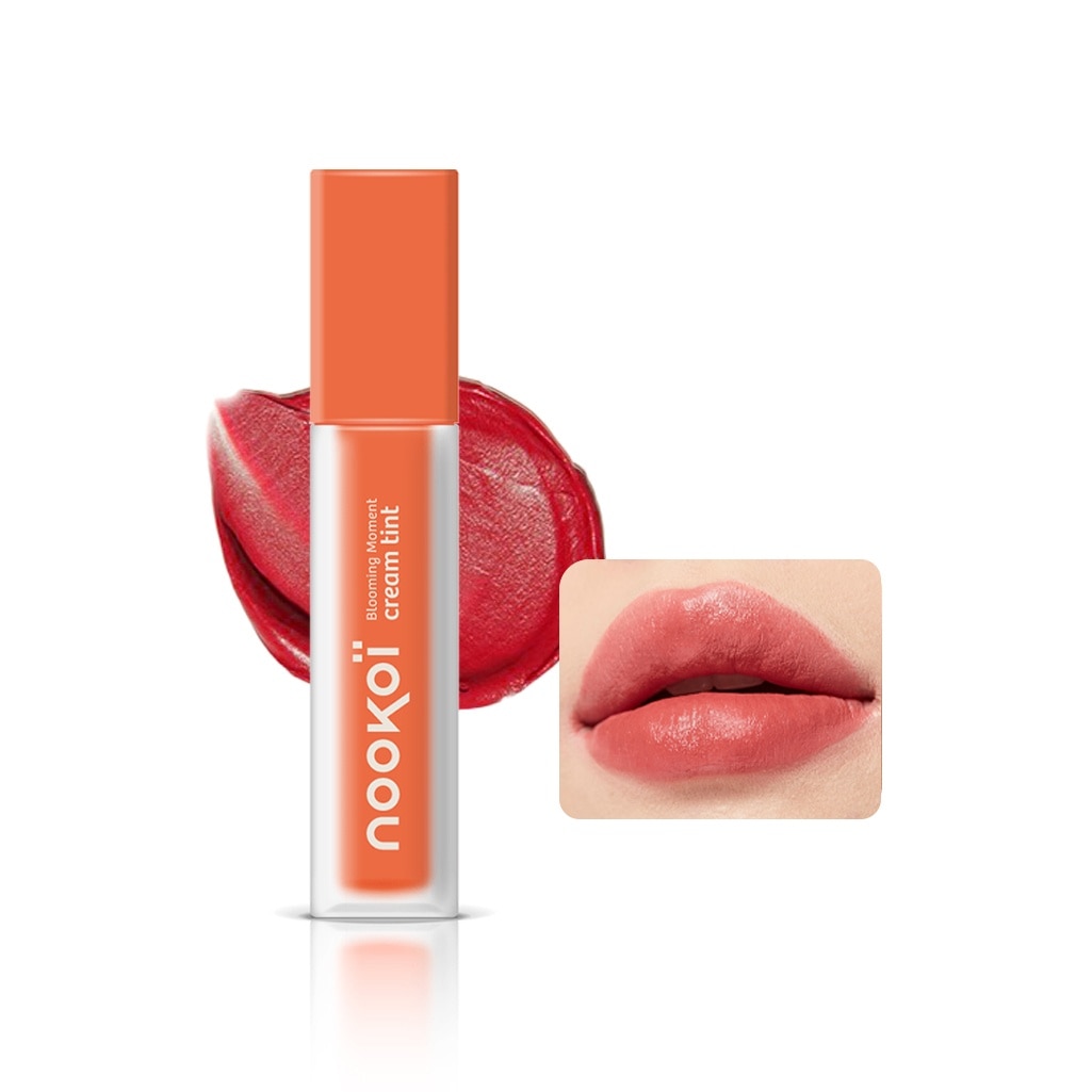 Son Kem Lì Nookoi Blooming Moment Cream Tint 4g .#R26 Prima Begonia