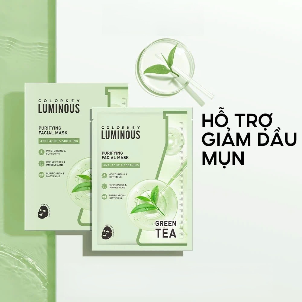 Luminous Purifying Facial Mask 25mlx10pcs