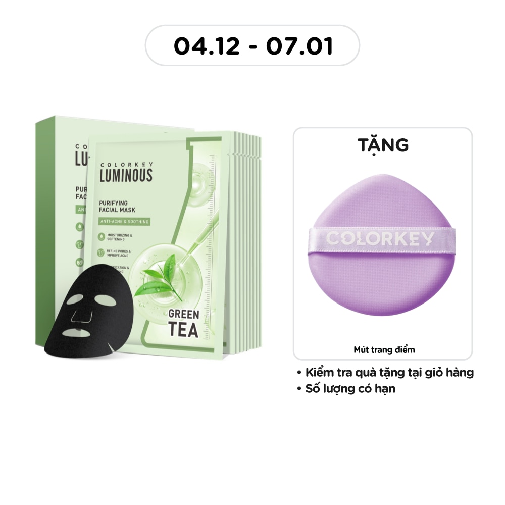 Luminous Purifying Facial Mask 25mlx10pcs