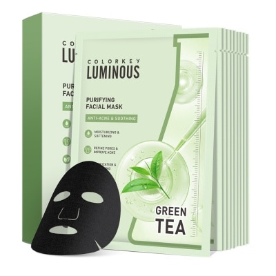 COLORKEY Luminous Purifying Facial Mask 25mlx10pcs