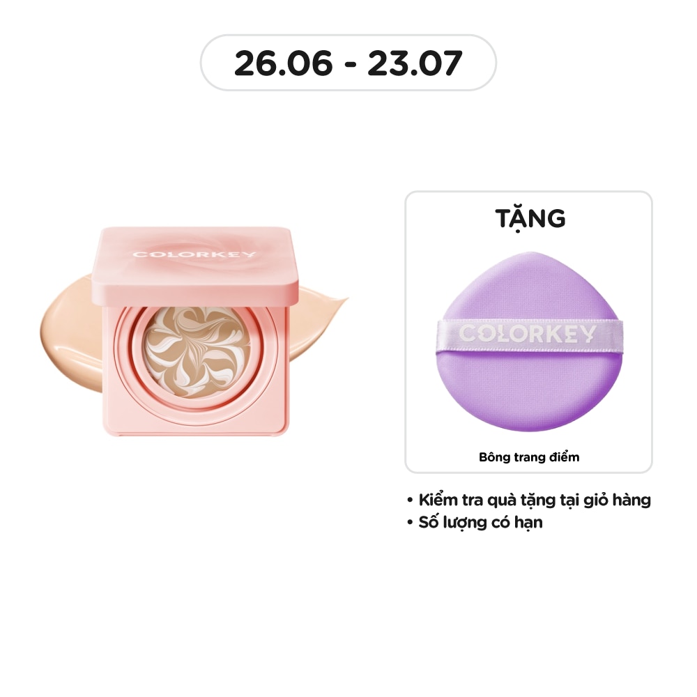 Phấn Tươi Colorkey Watery Essence Foundation Balm 9g .#01