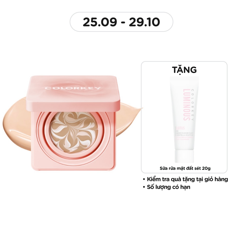 Phấn Tươi Colorkey Watery Essence Foundation Balm 9g .#01