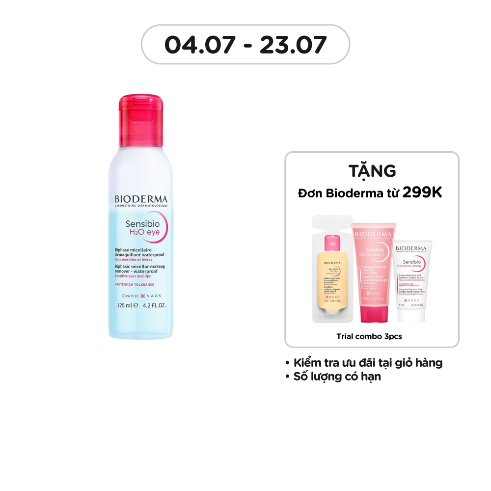 Sensibio H2O Eye 125ml