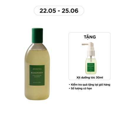 AROMATICA Rosemary Scalp Scaling Shampoo 400ml