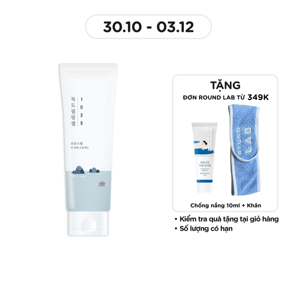 Gel Tẩy Tế Bào Chết Round Lab 1025 Dokdo Peeling Gel 120ml