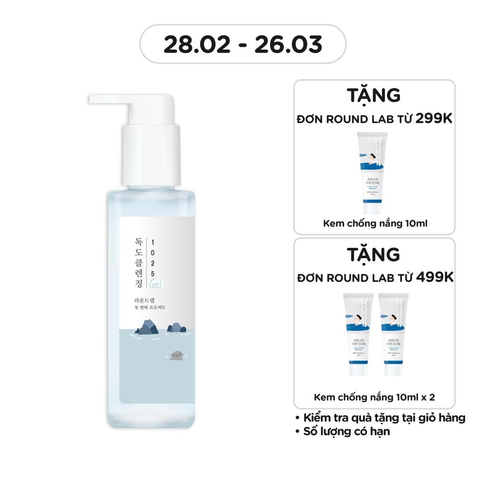 Gel Rửa Mặt Round Lab 1025 Dokdo Cleansing Gel 150ml