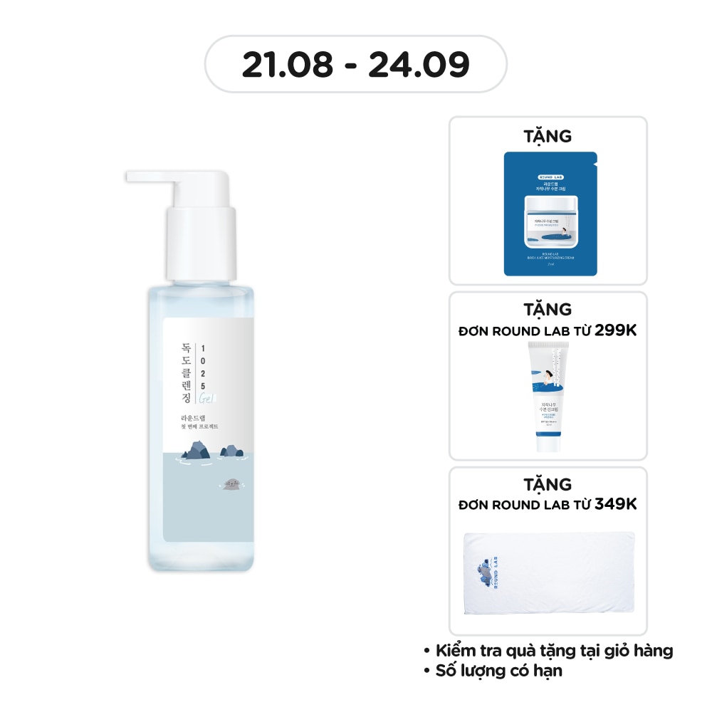 Gel Rửa Mặt Round Lab 1025 Dokdo Cleansing Gel 150ml