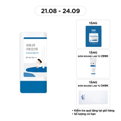 ROUND LAB Sáp Chống Nắng Round Lab Birch Juice Moisturizing Sun Stick SPF50+ PA++++ 19g