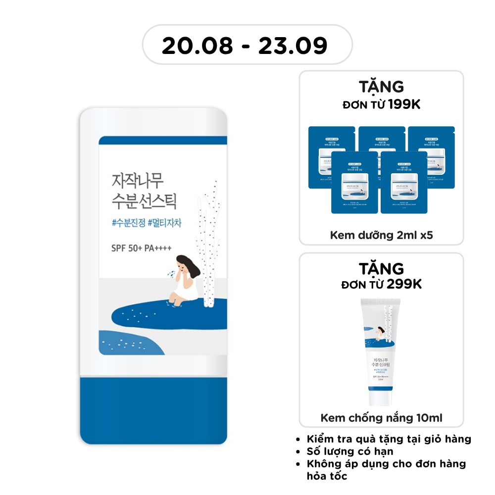 Sáp Chống Nắng Round Lab Birch Juice Moisturizing Sun Stick SPF50+ PA++++ 19g image
