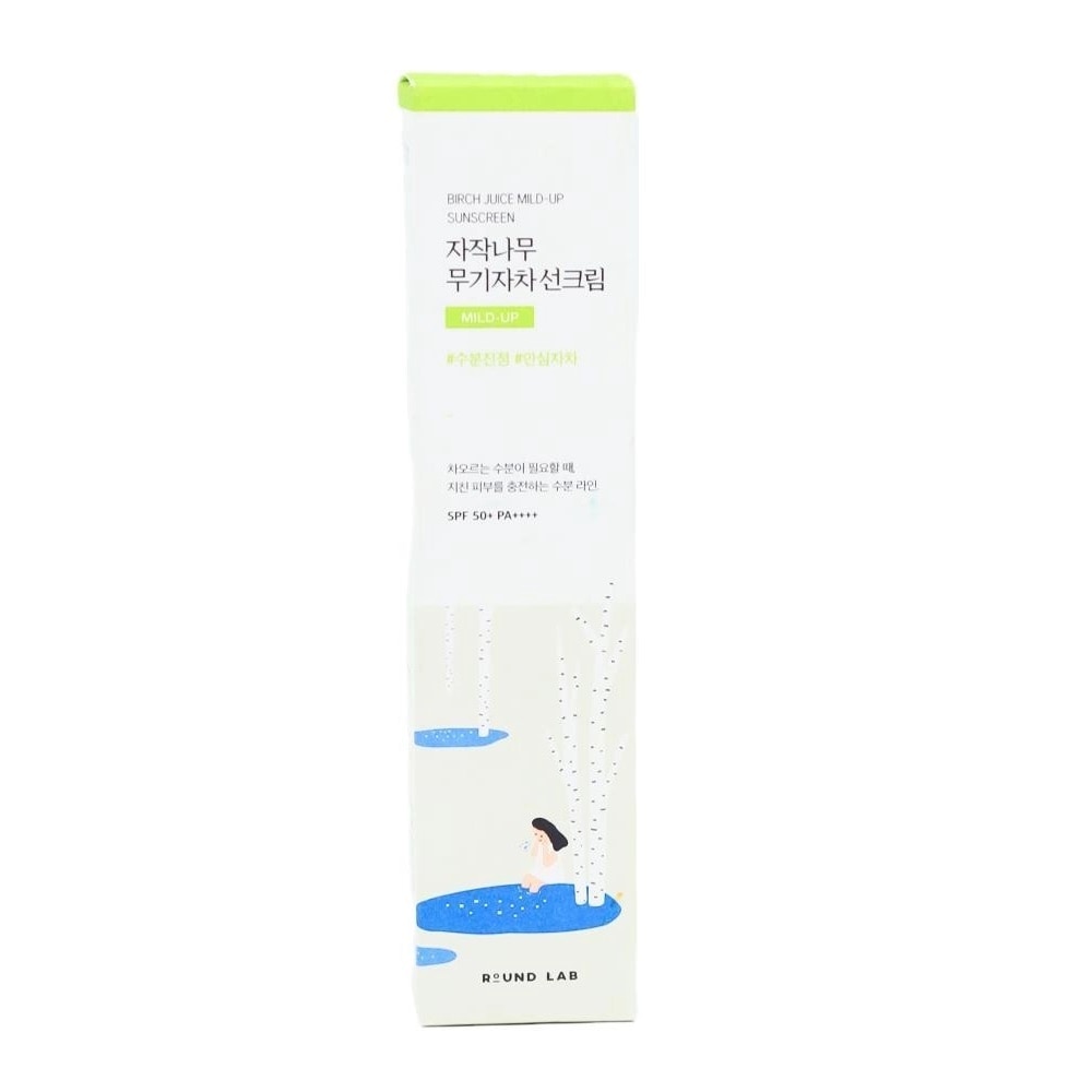 Kem Chống Nắng Round Lab Birch Juice Mild-up Sunscreen SPF50+ PA++++ 50ml