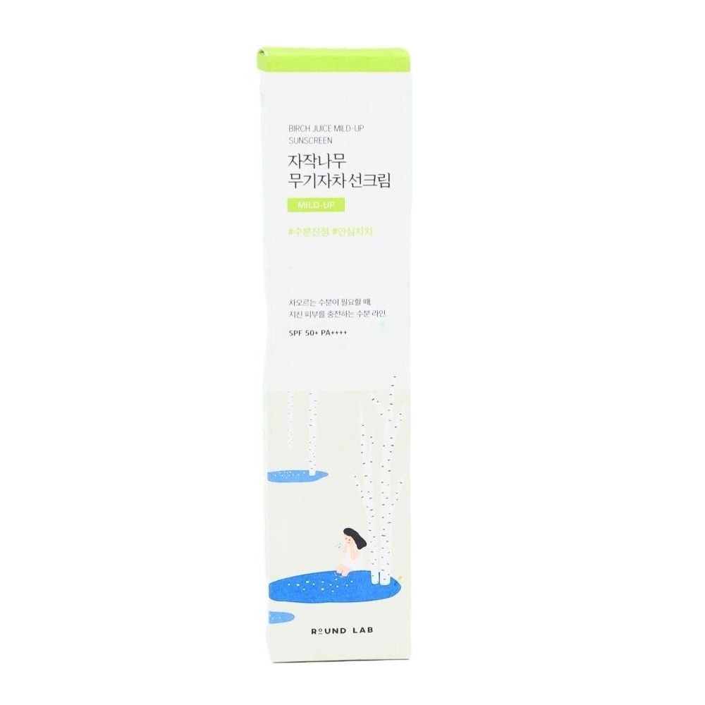 Kem Chống Nắng Round Lab Birch Juice Mild-up Sunscreen SPF50+ PA++++ 50ml