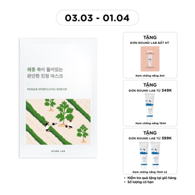 Mặt Nạ Round Lab Mugwort Calming Mask 25ml