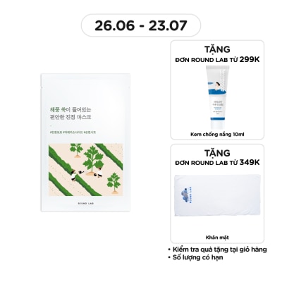 ROUND LAB Mặt Nạ Round Lab Mugwort Calming Mask 25ml