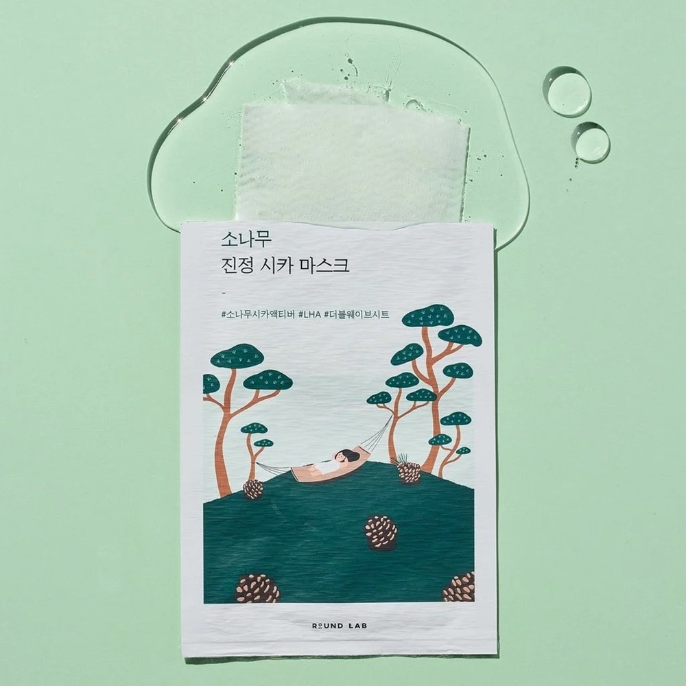 Mặt Nạ Round Lab Pine Calming Cica Mask 27ml