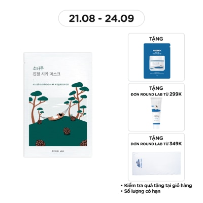 ROUND LAB Mặt Nạ Round Lab Pine Calming Cica Mask 27ml