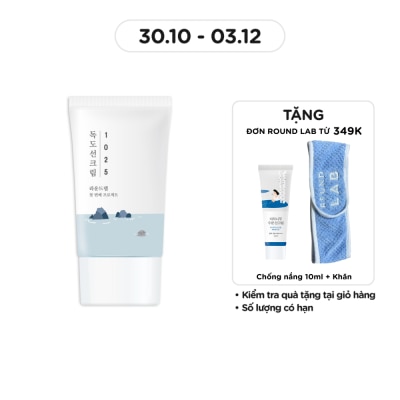 ROUND LAB Kem Chống Nắng Round Lab 1025 Dokdo Sunscreen SPF50+ PA++++ 50ml
