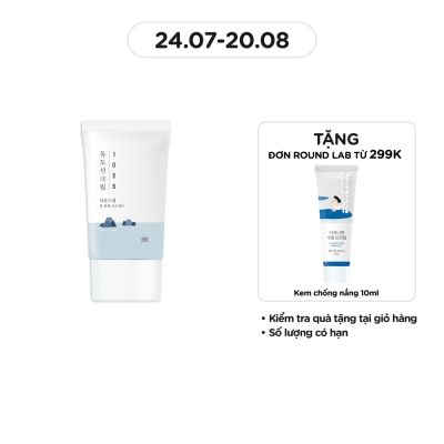 ROUND LAB Kem Chống Nắng Round Lab 1025 Dokdo Sunscreen SPF50+ PA++++ 50ml