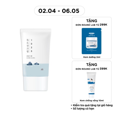 ROUND LAB - 1025 Dokdo Sunscreen SPF50+ PA++++ 50ml