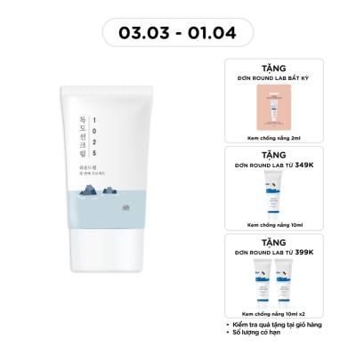 ROUND LAB Kem Chống Nắng Round Lab 1025 Dokdo Sunscreen SPF50+ PA++++ 50ml