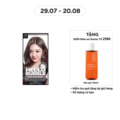 MISE EN SCÈNE Hello Bubble 100g .#9G Milk Tea Gray