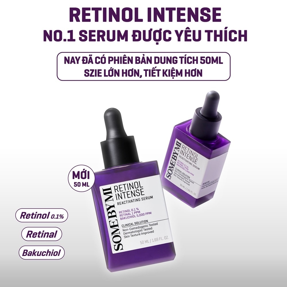 Tinh Chất Some By Mi Retinol Intense Reactivating Serum 50ml