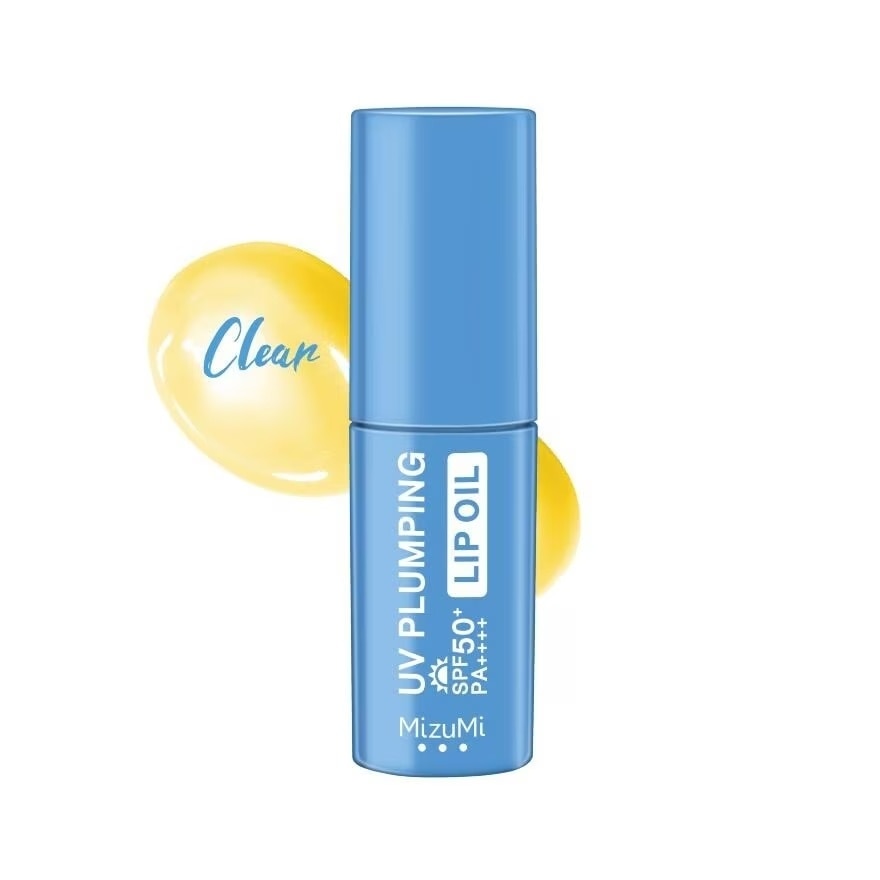 MizuMi UV Plumping Lip Oil SPF50+ PA++++ Clear 4g