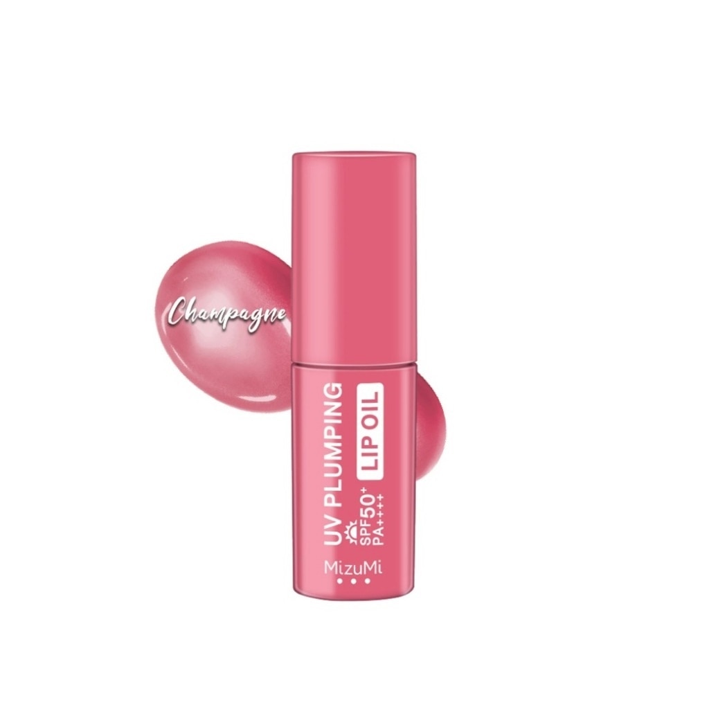 MizuMi UV Plumping Lip Oil SPF50+ PA++++ Champagne 4g