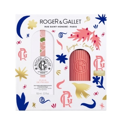 ROGER & GALLET Combo Roger & Gallet (Nước Hoa Fleur De Figuier 100ml + Nến Thơm)